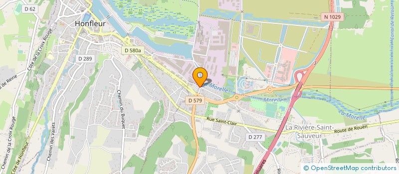 localisation de l'entreprise O5  LA RIVIERE-SAINT-SAUVEUR