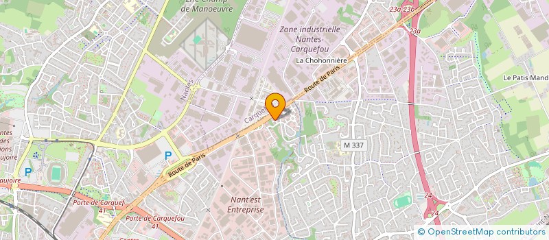 localisation de l'entreprise OA 3.0  NANTES