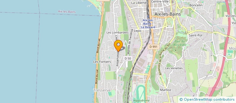 localisation de l'entreprise OA  TRESSERVE