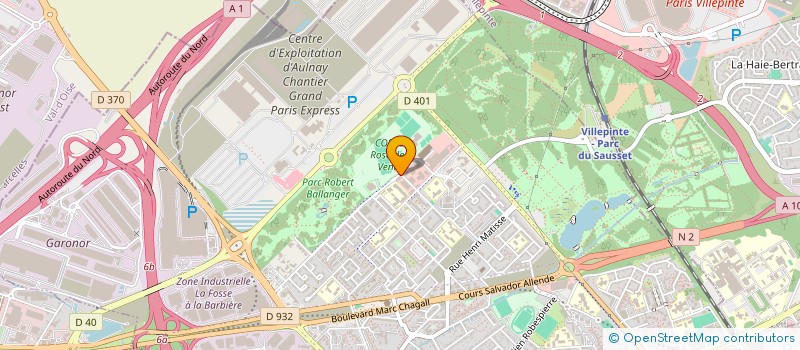 localisation de l'entreprise OA EVENTS à AULNAY-SOUS-BOIS