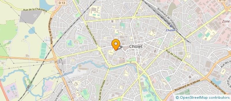 localisation de l'entreprise OA FOODS SAS à CHOLET