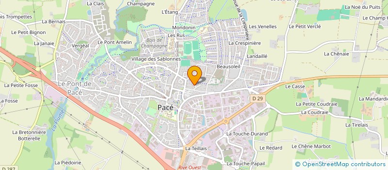 localisation de l'entreprise OA MANAGEMENT & PARTICIPATIONS à PACE