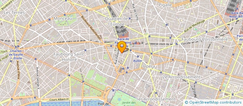 localisation de l'entreprise OA PLAYER à PARIS