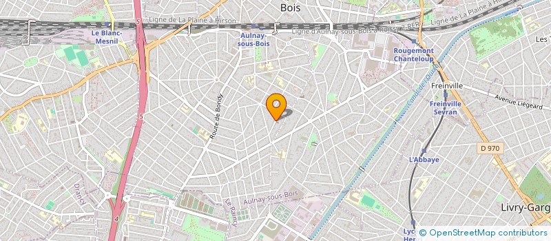localisation de l'entreprise OA7 GROUP à AULNAY-SOUS-BOIS
