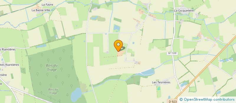 localisation de l'entreprise OAG  VALLONS-DE-L'ERDRE