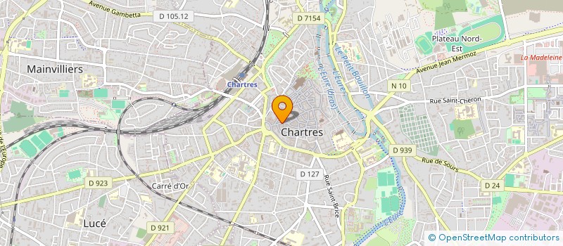 localisation de l'entreprise OAI GROUP à CHARTRES