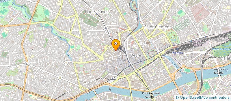 localisation de l'entreprise OAK à NANTES