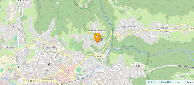 localisation de l'entreprise OAK  SAINT-ALBAN-LEYSSE