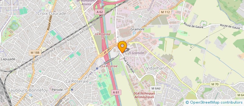 localisation de l'entreprise OAK GROVE  BALMA