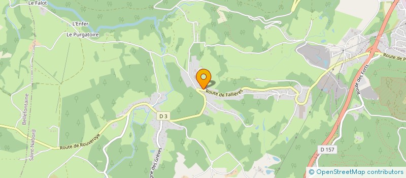 localisation de l'entreprise OAK HOLDING  SAINT-NABORD