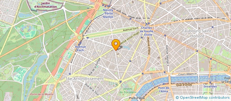 localisation de l'entreprise OAK II SAS  PARIS