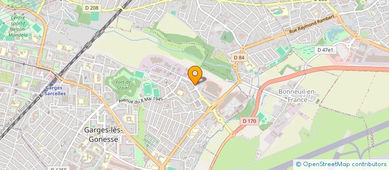 localisation de l'entreprise OAK SECURITE à GARGES-LES-GONESSE