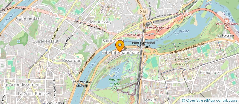 localisation de l'entreprise OAK VALORISATION ET PILOTAGE DES RISQUES SOCIAUX à LYON