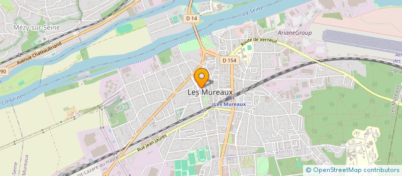 localisation de l'entreprise OAKA à LES MUREAUX