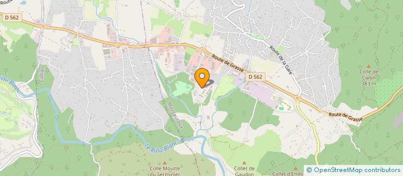 localisation de l'entreprise OAKA  MONTAUROUX