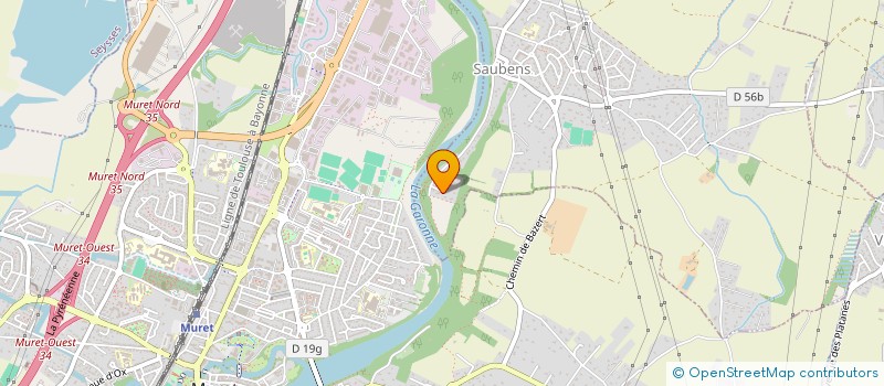 localisation de l'entreprise OAKALLEY  SAUBENS