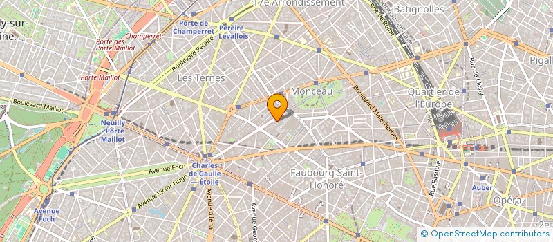 localisation de l'entreprise OAKLIFE21 HOLDING à COURBEVOIE