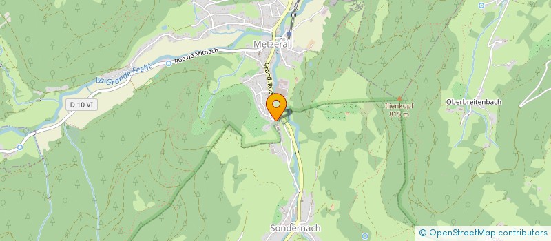 localisation de l'entreprise OAKM ORGANISATION ALSACIENNE DE KRAV MAGA  SONDERNACH