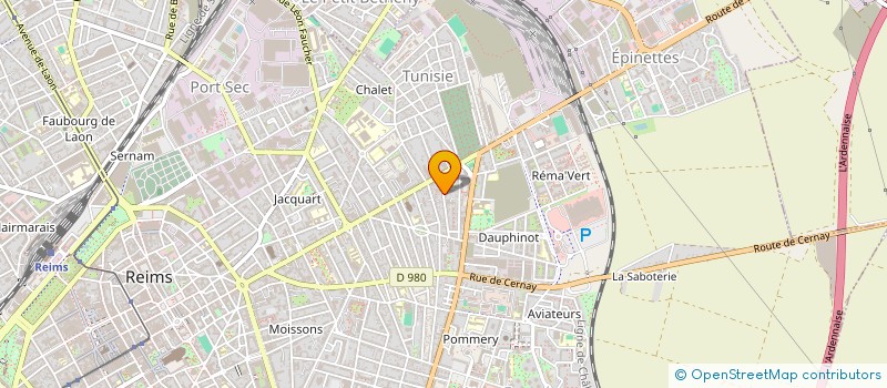 localisation de l'entreprise OAKPATH INVEST à REIMS