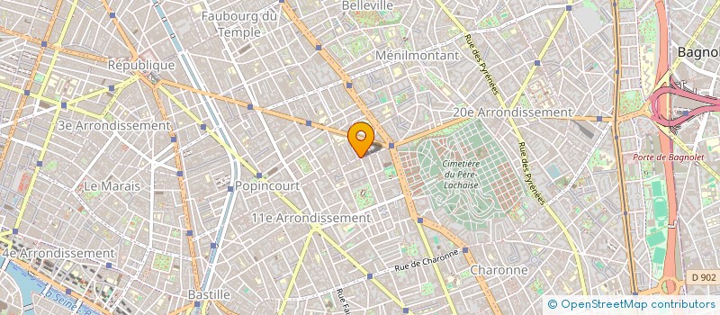 localisation de l'entreprise OALD PRODUCTIONS  PARIS