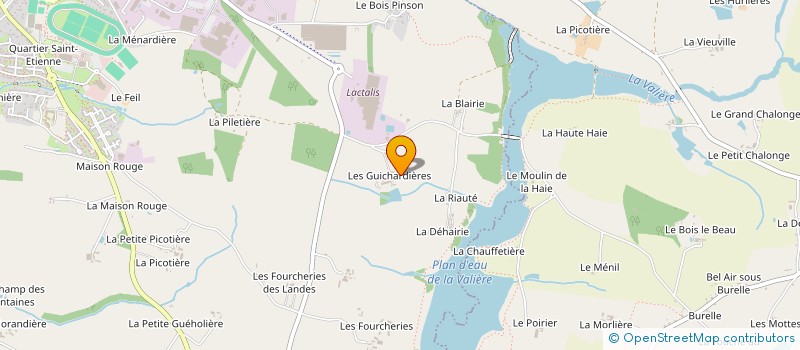 localisation de l'entreprise OAM 7  VITRE