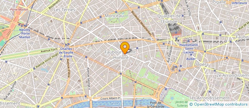 localisation de l'entreprise OAMAG CHEZRADEX  PARIS