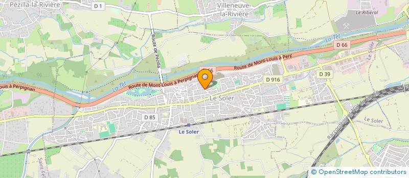 localisation de l'entreprise OAMIR  LE SOLER