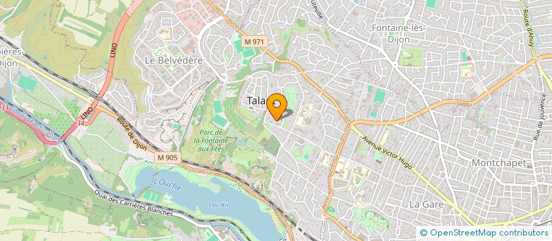 localisation de l'entreprise OAOAP  TALANT