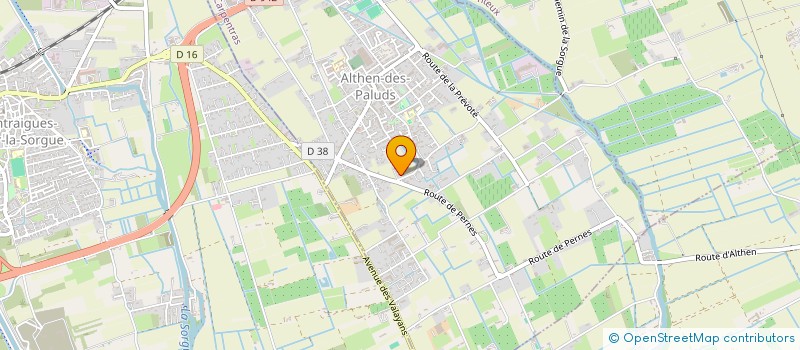 localisation de l'entreprise OAS  ALTHEN DES PALUDS