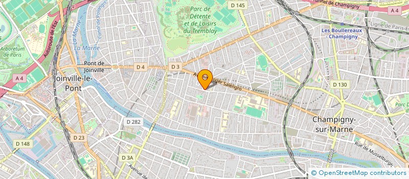 localisation de l'entreprise OASARD  CHAMPIGNY-SUR-MARNE