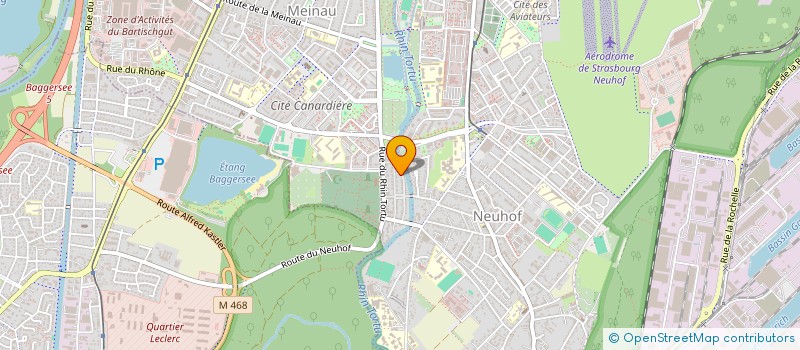 localisation de l'entreprise OASE  STRASBOURG