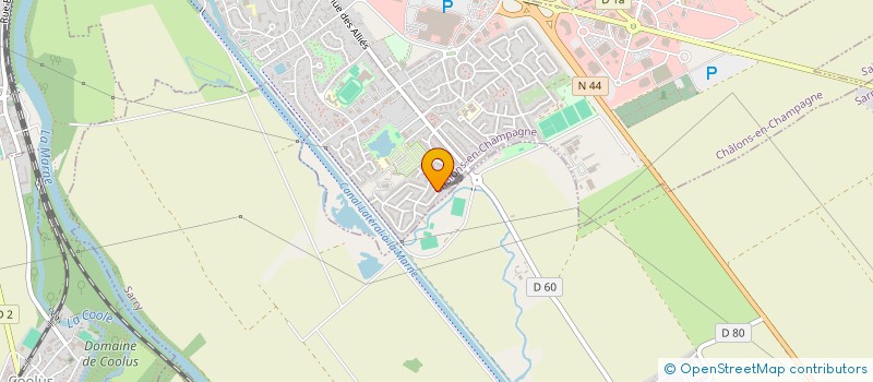 localisation de l'entreprise OASIRIA  CHALONS-EN-CHAMPAGNE