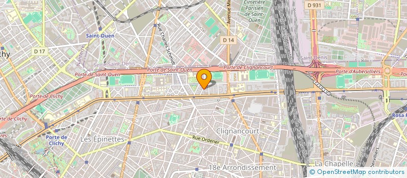 localisation de l'entreprise OASIS 18  PARIS