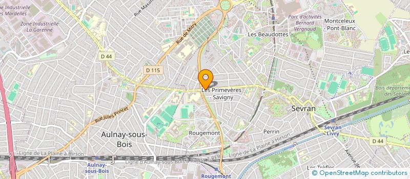 localisation de l'entreprise OASIS à SEVRAN