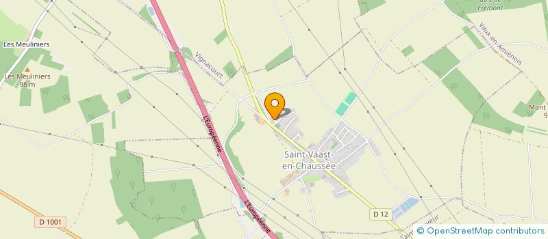 localisation de l'entreprise OASIS  SAINT-VAAST-EN-CHAUSSEE