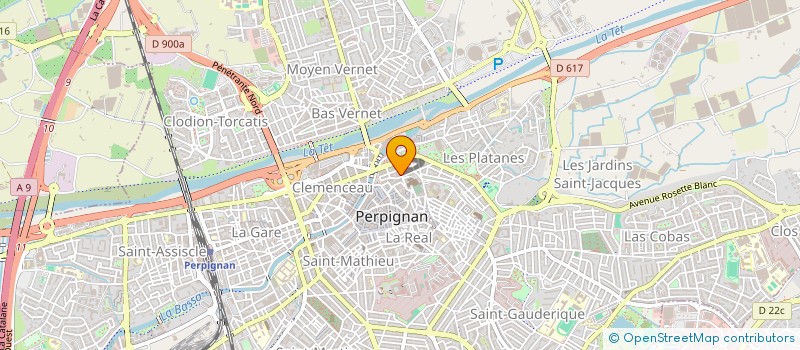 localisation de l'entreprise OASIS à PERPIGNAN
