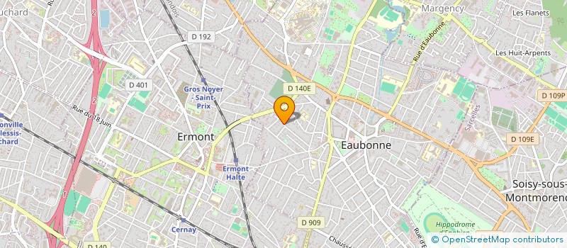 localisation de l'entreprise OASIS à EAUBONNE