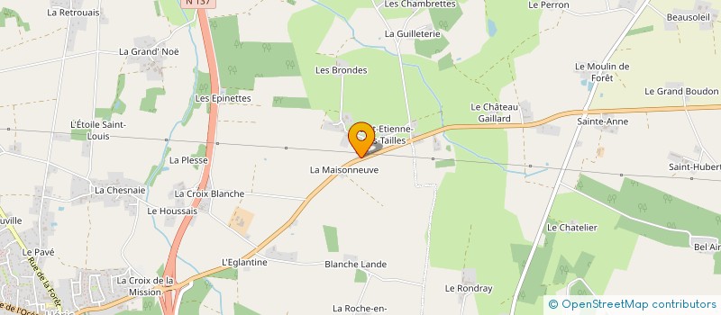 localisation de l'entreprise OASIS  HERIC