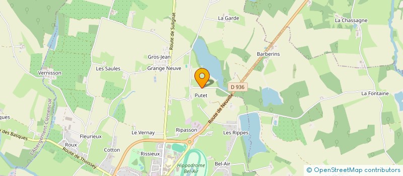 localisation de l'entreprise OASIS à CHATILLON-SUR-CHALARONNE