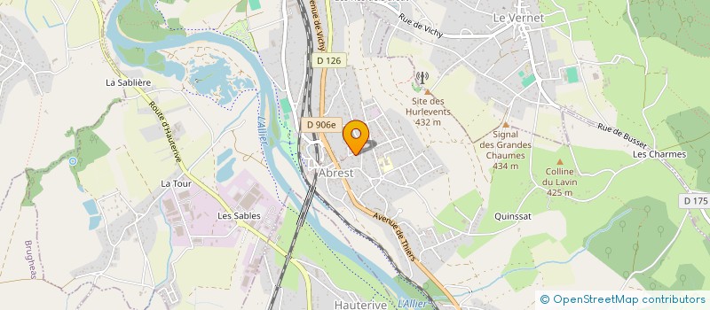 localisation de l'entreprise OASIS  ABREST