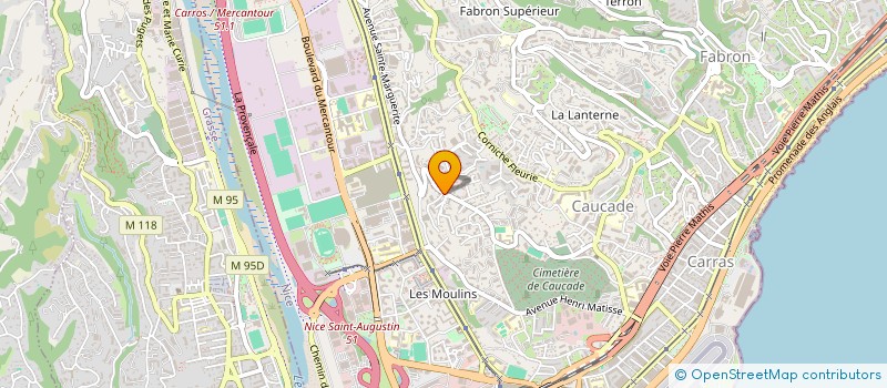 localisation de l'entreprise OASIS à NICE