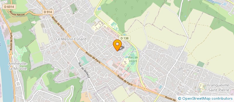 localisation de l'entreprise OASIS à LE MESNIL-ESNARD