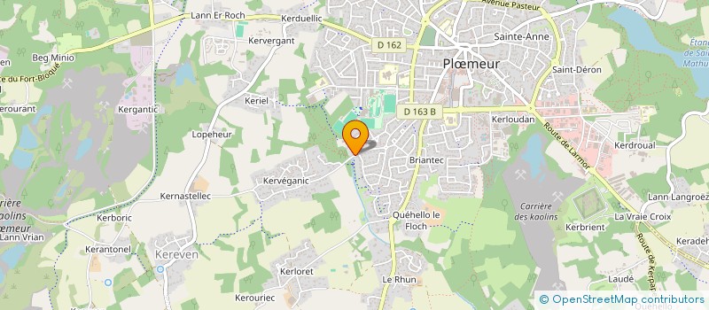localisation de l'entreprise OASIS à PLOEMEUR