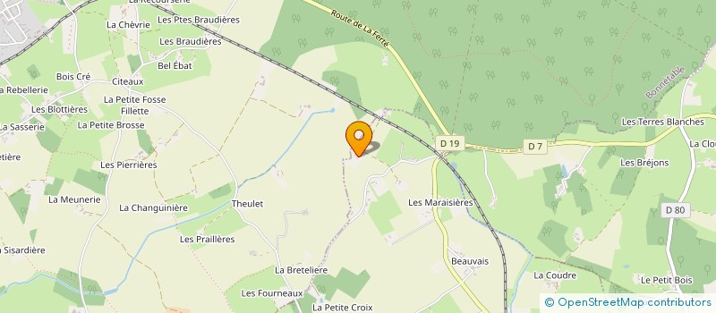 localisation de l'entreprise OASIS  PREVELLES