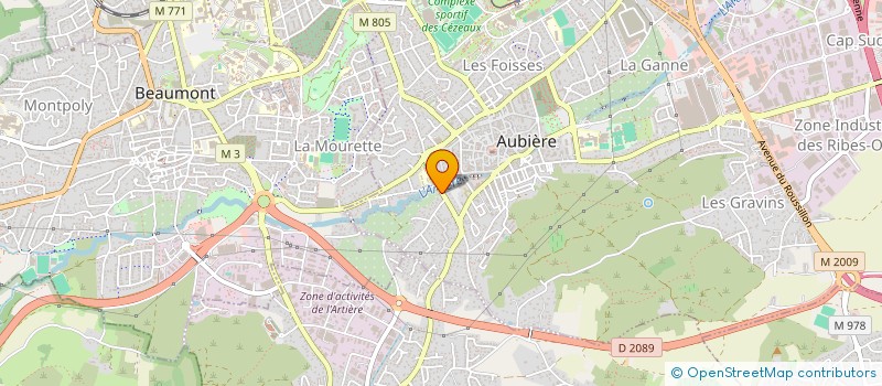 localisation de l'entreprise OASIS CONDORCET  CLERMONT-FERRAND