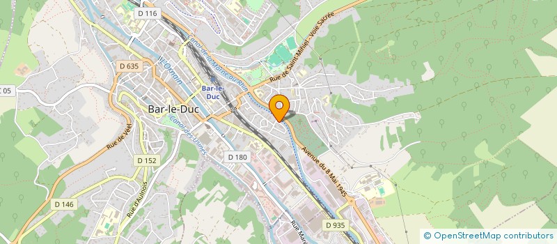 localisation de l'entreprise OASIS D'ORIGINALITE  BAR-LE-DUC