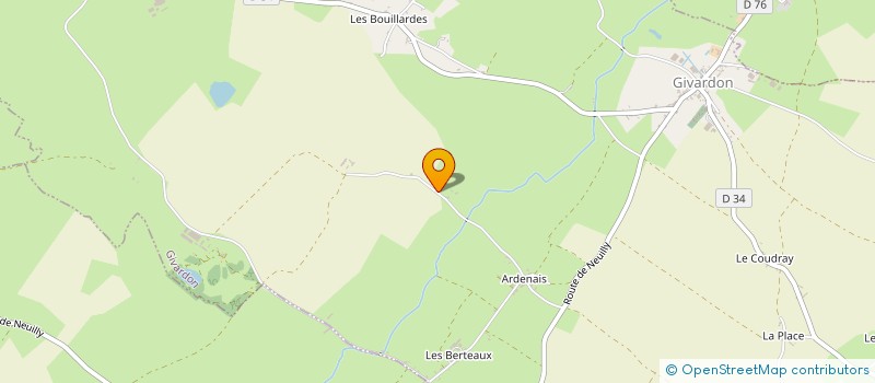 localisation de l'entreprise OASIS DE LONGUE VIE  GIVARDON