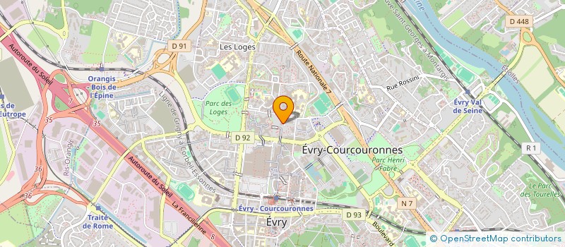 localisation de l'entreprise OASIS DELICES à EVRY-COURCOURONNES