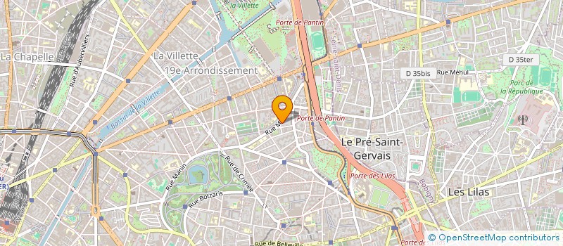 localisation de l'entreprise OASIS DES DESERTS  PARIS