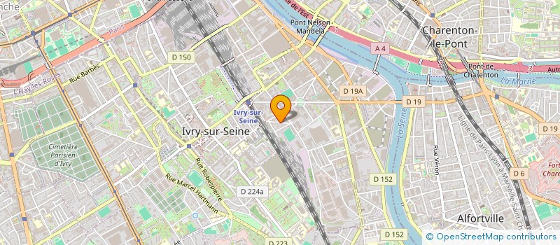 localisation de l'entreprise OASIS DISTRIB à IVRY-SUR-SEINE
